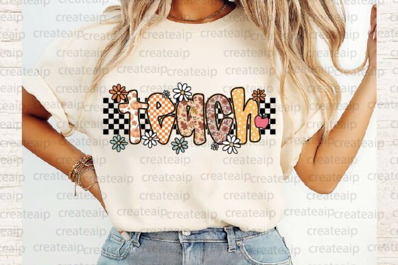 Autumn Teach PNG: Graphics for T-Shirt Designs