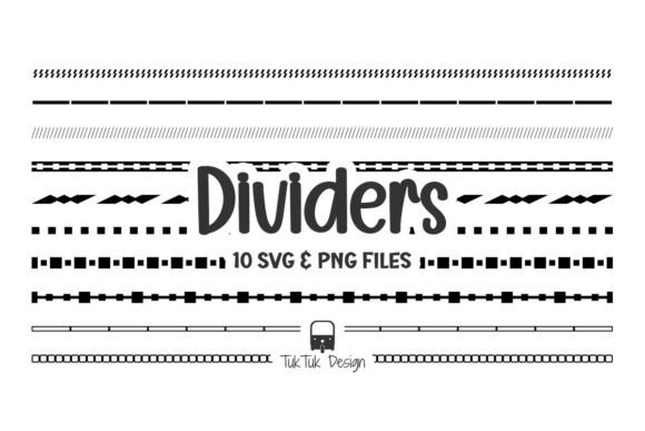 Divider, Decorative Element SVG PNG Graphics