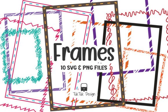 Frame Border SVG Clipart: Graphics & Decorative Elements