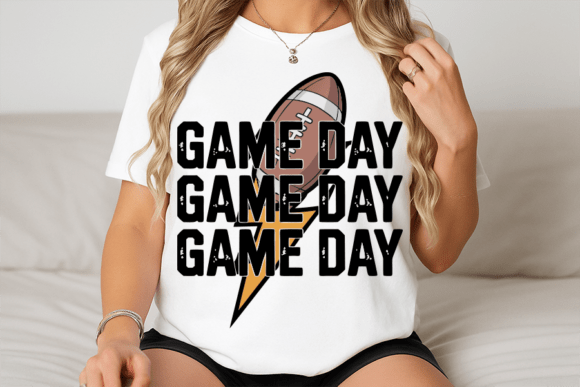 Game Day Football Vector Graphics for T-Shirt Designs
