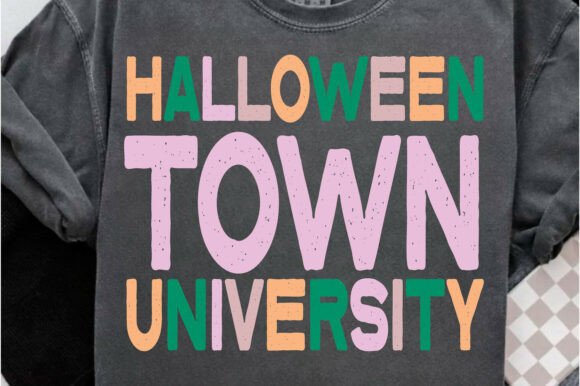 Halloween Town University Png Design Svg Graphics