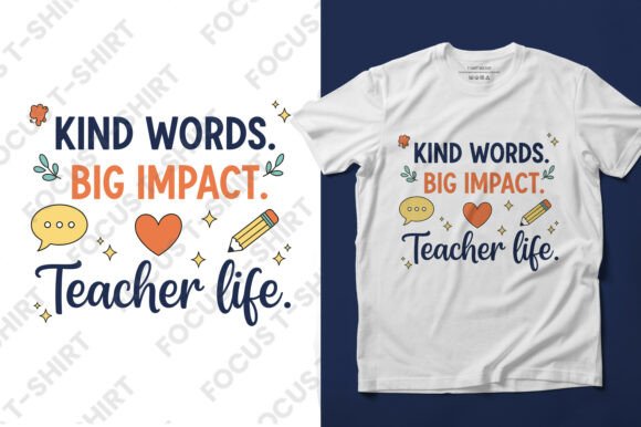 KIND WORDS Graphics for T-Shirt Designs