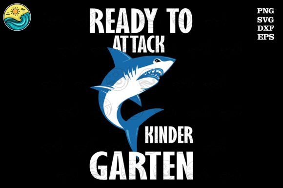 Ready to Attack Kindergarten SVG: Bold Graphics for T-Shirt Designs