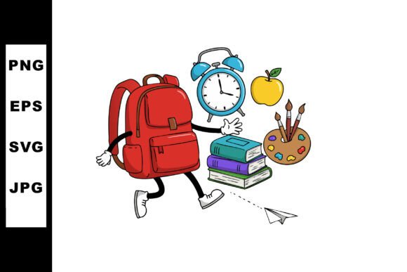 Red Backpack Graphics & Illustrations Review
