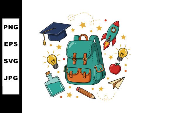 Reviewing the School Backpack with Graduation Cap Rock Design