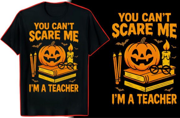 Reviewing the Teacher Ghost Halloween T-Shirt Design