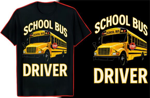 School Bus Driver T-Shirt Art: Pro Graphics Review