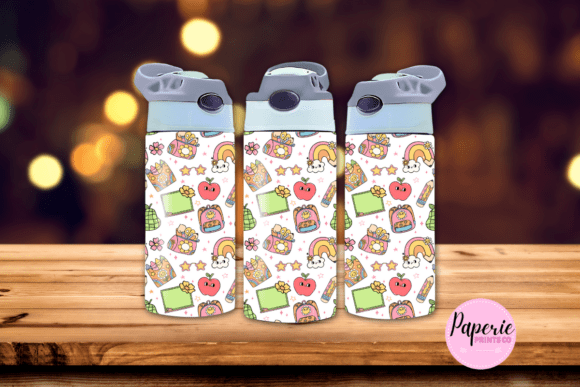 School Tumbler Wrap Graphics for Crafters