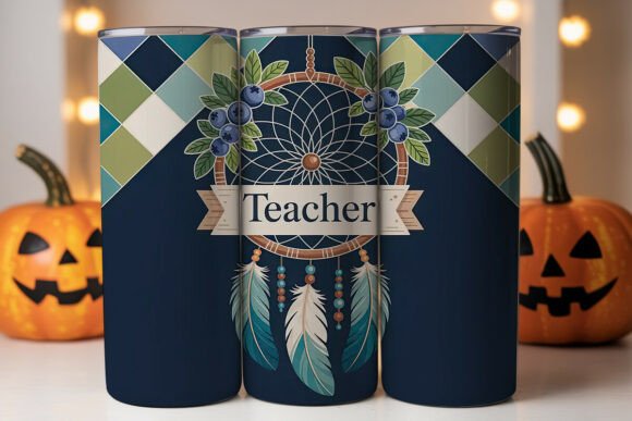 Teacher Dreamcatcher Graphics for Tumbler Wraps